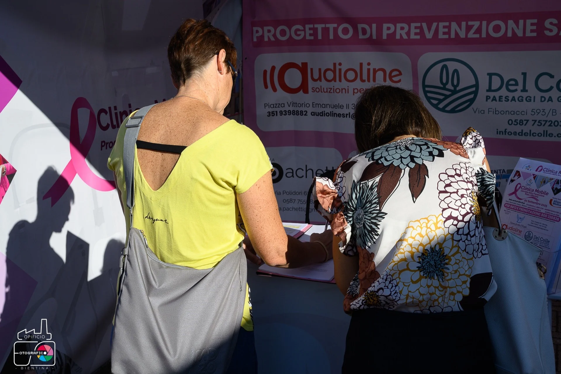 Evento Clinica Mobile Bientina - Prevenzione Rosa
